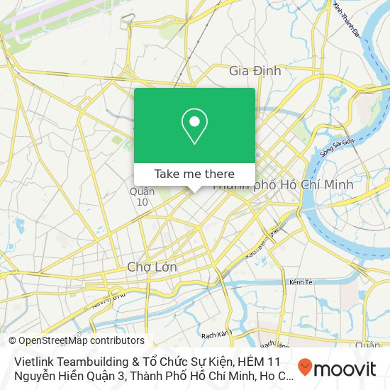 Vietlink Teambuilding & Tổ Chức Sự Kiện, HẺM 11 Nguyễn Hiền Quận 3, Thành Phố Hồ Chí Minh map