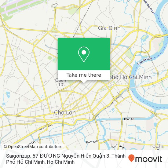 Saigonzup, 57 ĐƯỜNG Nguyễn Hiền Quận 3, Thành Phố Hồ Chí Minh map