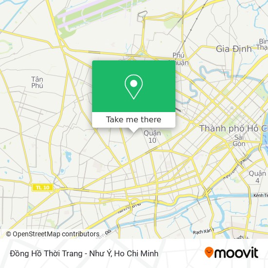 Đồng Hồ Thời Trang - Như Ý map