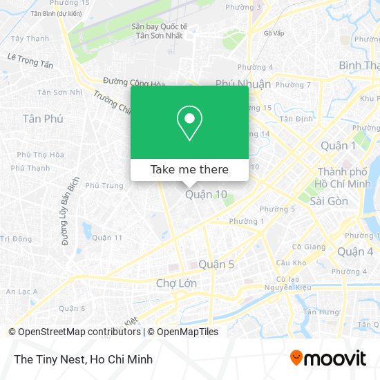 The Tiny Nest map