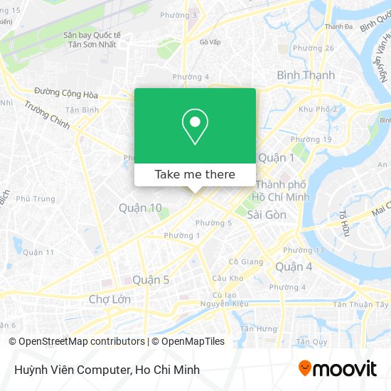 Huỳnh Viên Computer map