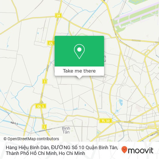 Hàng Hiệu Bình Dân, ĐƯỜNG Số 10 Quận Bình Tân, Thành Phố Hồ Chí Minh map