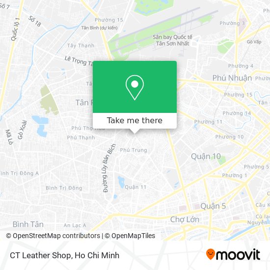 CT Leather Shop map