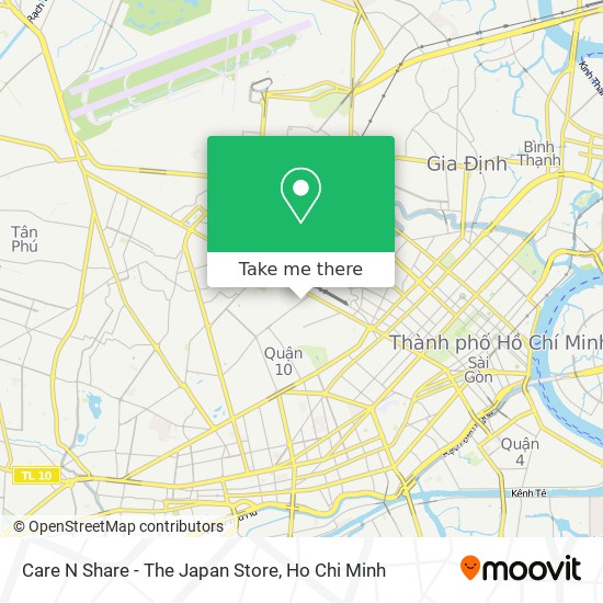 Care N Share - The Japan Store map