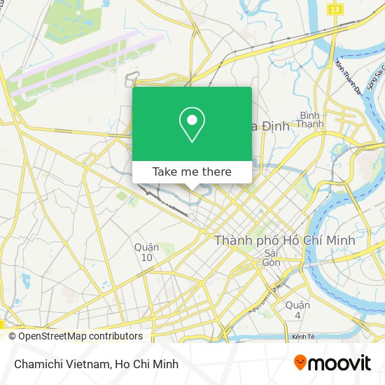 Chamichi Vietnam map