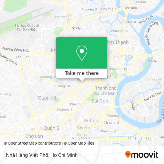 Nhà Hàng Việt Phố map