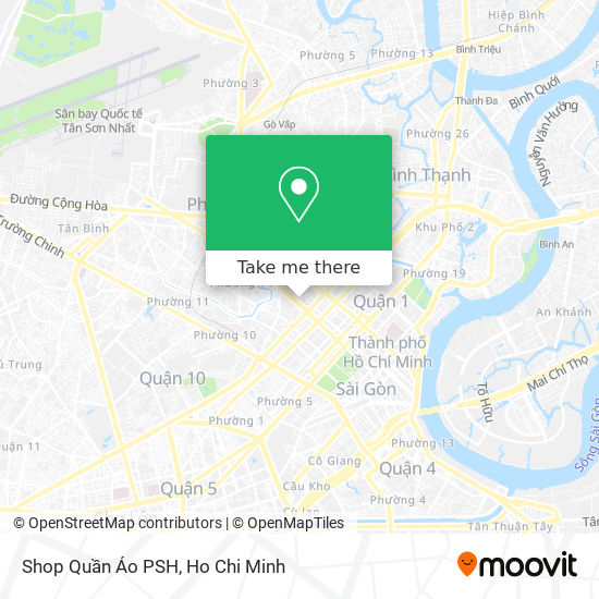 Shop Quần Áo PSH map