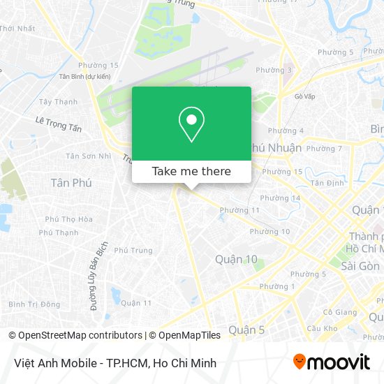 Việt Anh Mobile - TP.HCM map