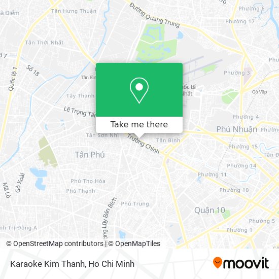 Karaoke Kim Thanh map