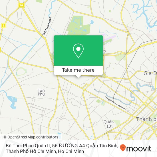 Bê Thui Phúc Quân II, 56 ĐƯỜNG A4 Quận Tân Bình, Thành Phố Hồ Chí Minh map