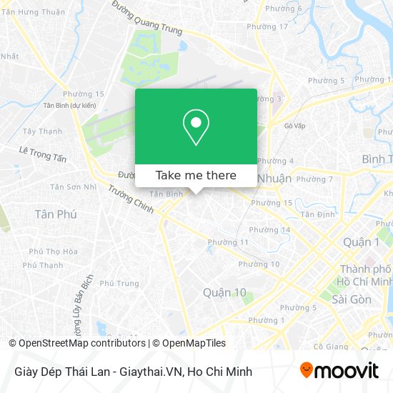Giày Dép Thái Lan - Giaythai.VN map