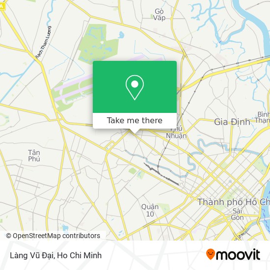 Làng Vũ Đại map