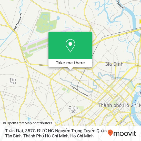 Tuấn Đạt, 357G ĐƯỜNG Nguyễn Trọng Tuyển Quận Tân Bình, Thành Phố Hồ Chí Minh map
