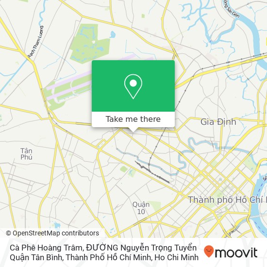 Cà Phê Hoàng Trâm, ĐƯỜNG Nguyễn Trọng Tuyển Quận Tân Bình, Thành Phố Hồ Chí Minh map