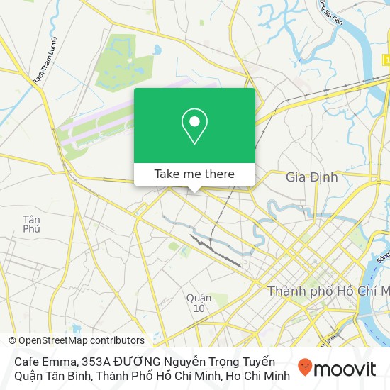 Cafe Emma, 353A ĐƯỜNG Nguyễn Trọng Tuyển Quận Tân Bình, Thành Phố Hồ Chí Minh map