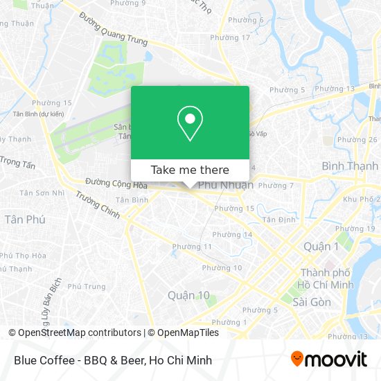 Blue Coffee - BBQ & Beer map