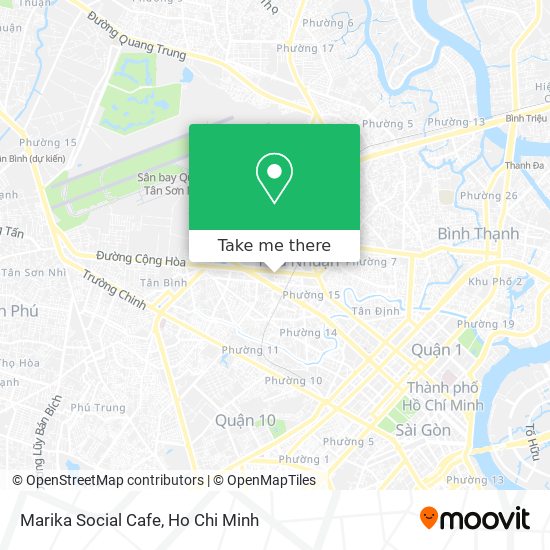 Marika Social Cafe map