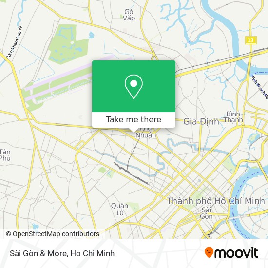 Sài Gòn & More map