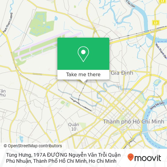 Tùng Hưng, 197A ĐƯỜNG Nguyễn Văn Trỗi Quận Phú Nhuận, Thành Phố Hồ Chí Minh map
