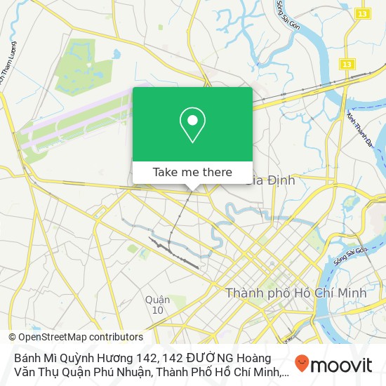 Bánh Mì Quỳnh Hương 142, 142 ĐƯỜNG Hoàng Văn Thụ Quận Phú Nhuận, Thành Phố Hồ Chí Minh map