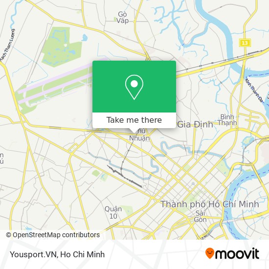 Yousport.VN map