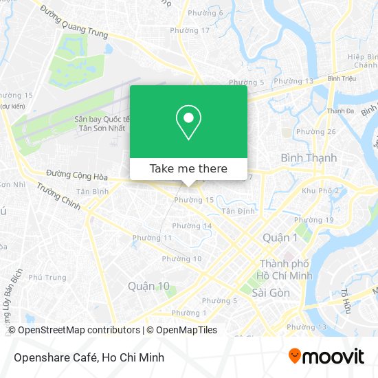 Openshare Café map