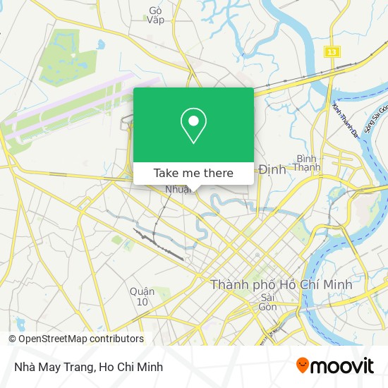 Nhà May Trang map