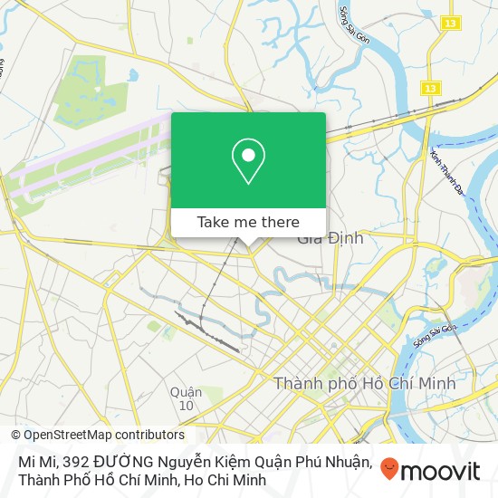 Mi Mi, 392 ĐƯỜNG Nguyễn Kiệm Quận Phú Nhuận, Thành Phố Hồ Chí Minh map