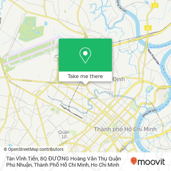 Tân Vĩnh Tiến, 8Q ĐƯỜNG Hoàng Văn Thụ Quận Phú Nhuận, Thành Phố Hồ Chí Minh map
