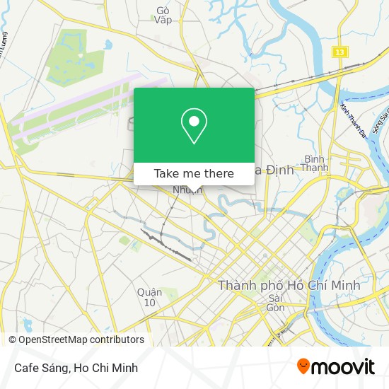 Cafe Sáng map