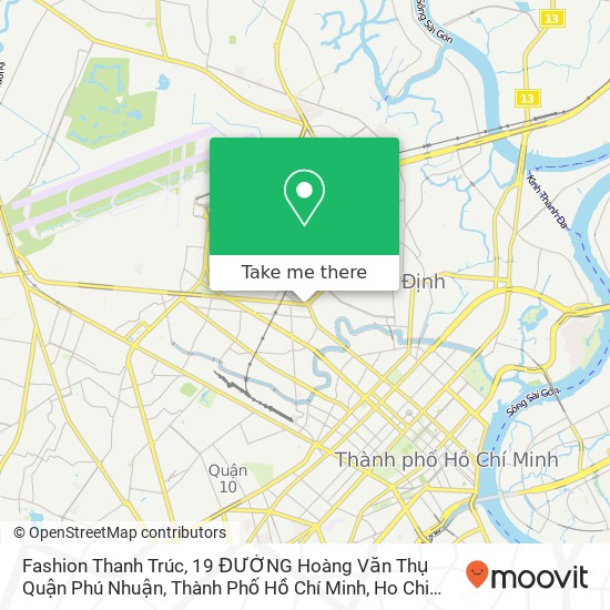 Fashion Thanh Trúc, 19 ĐƯỜNG Hoàng Văn Thụ Quận Phú Nhuận, Thành Phố Hồ Chí Minh map