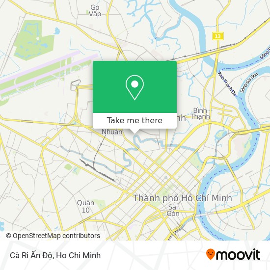 Cà Ri Ấn Độ map