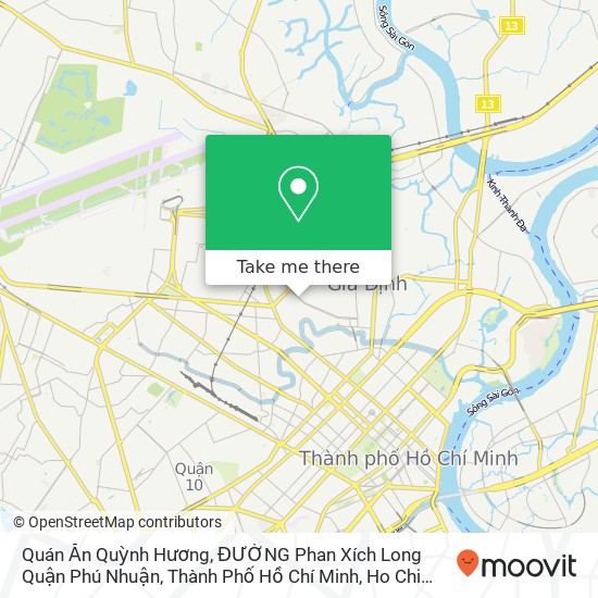 Quán Ăn Quỳnh Hương, ĐƯỜNG Phan Xích Long Quận Phú Nhuận, Thành Phố Hồ Chí Minh map