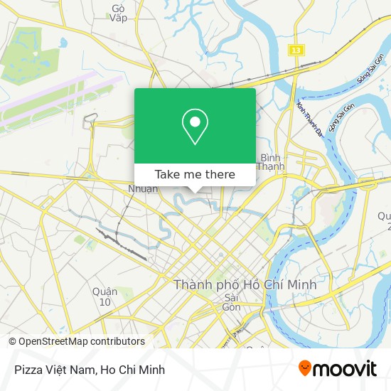 Pizza Việt Nam map