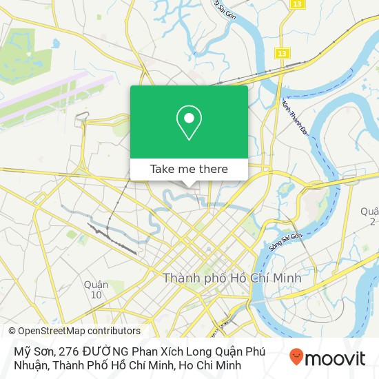 Mỹ Sơn, 276 ĐƯỜNG Phan Xích Long Quận Phú Nhuận, Thành Phố Hồ Chí Minh map