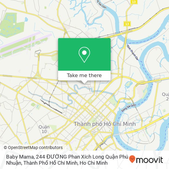 Baby Mama, 244 ĐƯỜNG Phan Xích Long Quận Phú Nhuận, Thành Phố Hồ Chí Minh map
