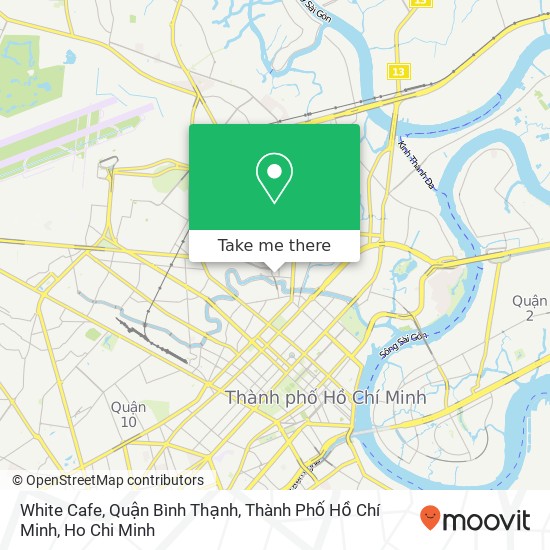 White Cafe, Quận Bình Thạnh, Thành Phố Hồ Chí Minh map