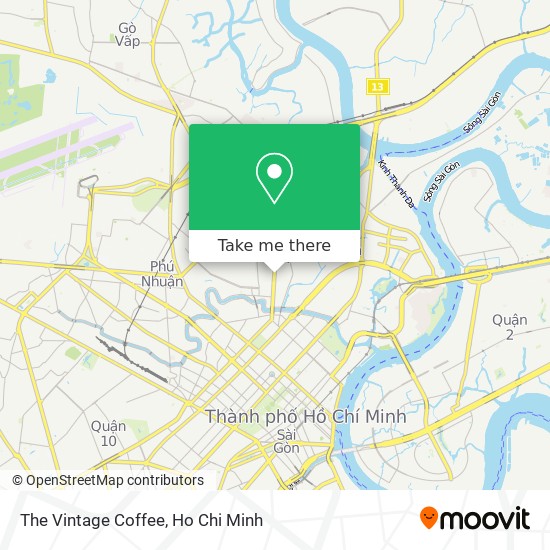 The Vintage Coffee map