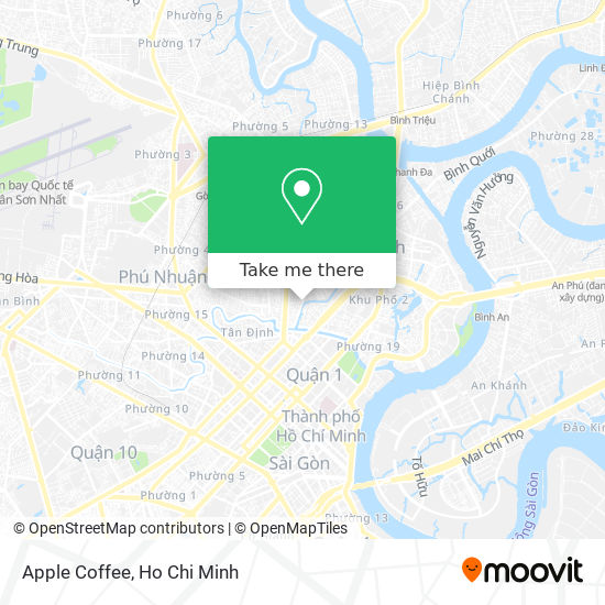 Apple Coffee map
