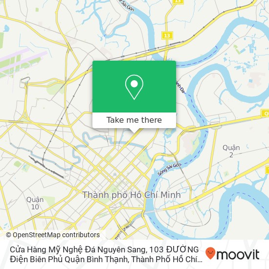 Cửa Hàng Mỹ Nghệ Đá Nguyên Sang, 103 ĐƯỜNG Điện Biên Phủ Quận Bình Thạnh, Thành Phố Hồ Chí Minh map