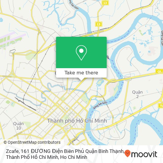 Zcafe, 161 ĐƯỜNG Điện Biên Phủ Quận Bình Thạnh, Thành Phố Hồ Chí Minh map