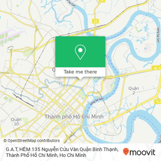 G.A.T, HẺM 135 Nguyễn Cửu Vân Quận Bình Thạnh, Thành Phố Hồ Chí Minh map