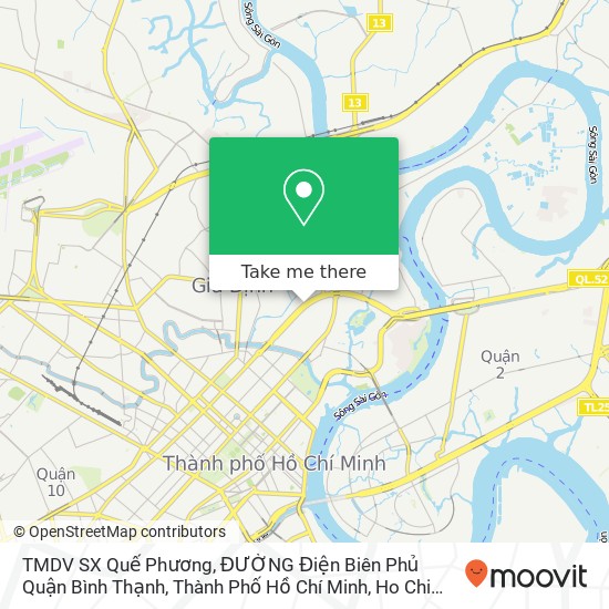 TMDV SX Quế Phương, ĐƯỜNG Điện Biên Phủ Quận Bình Thạnh, Thành Phố Hồ Chí Minh map