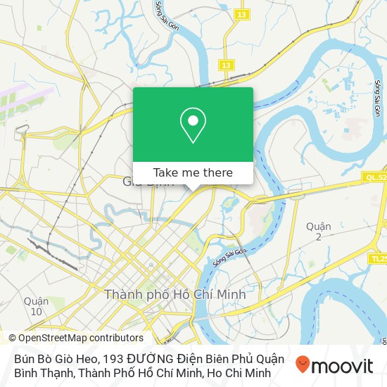 Bún Bò Giò Heo, 193 ĐƯỜNG Điện Biên Phủ Quận Bình Thạnh, Thành Phố Hồ Chí Minh map