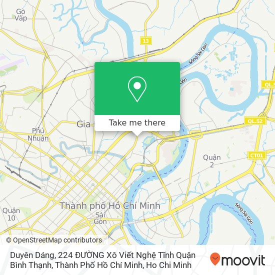 Duyên Dáng, 224 ĐƯỜNG Xô Viết Nghệ Tĩnh Quận Bình Thạnh, Thành Phố Hồ Chí Minh map