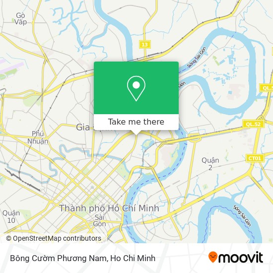 Bông Cườm Phương Nam map