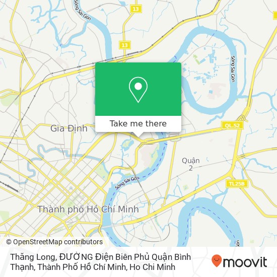 Thăng Long, ĐƯỜNG Điện Biên Phủ Quận Bình Thạnh, Thành Phố Hồ Chí Minh map