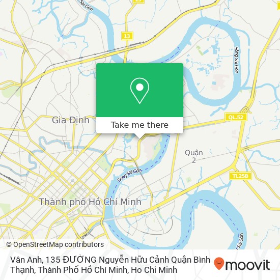 Vân Anh, 135 ĐƯỜNG Nguyễn Hữu Cảnh Quận Bình Thạnh, Thành Phố Hồ Chí Minh map