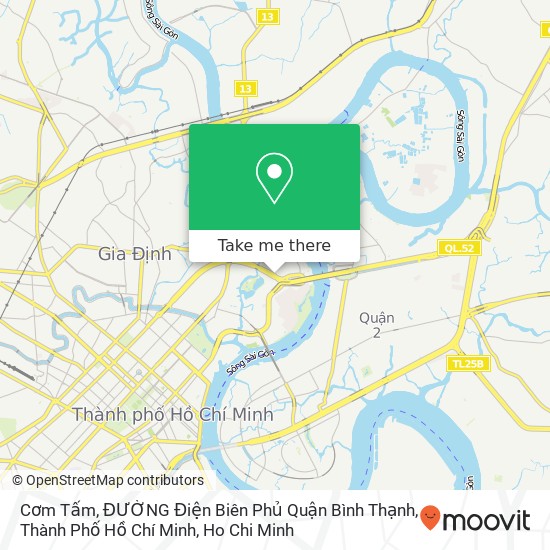 Cơm Tấm, ĐƯỜNG Điện Biên Phủ Quận Bình Thạnh, Thành Phố Hồ Chí Minh map