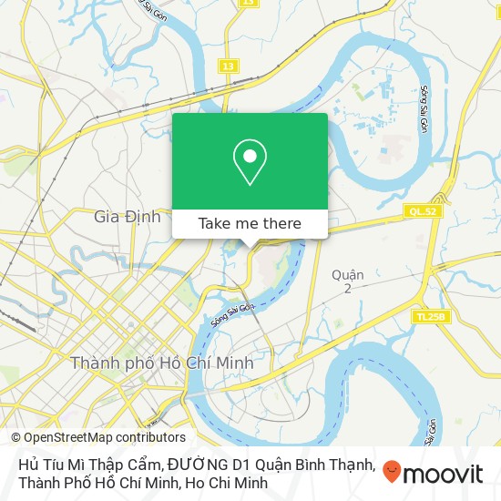 Hủ Tíu Mì Thập Cẩm, ĐƯỜNG D1 Quận Bình Thạnh, Thành Phố Hồ Chí Minh map